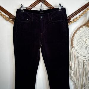 Ann Taylor Curvy Purple Corduroy Pants